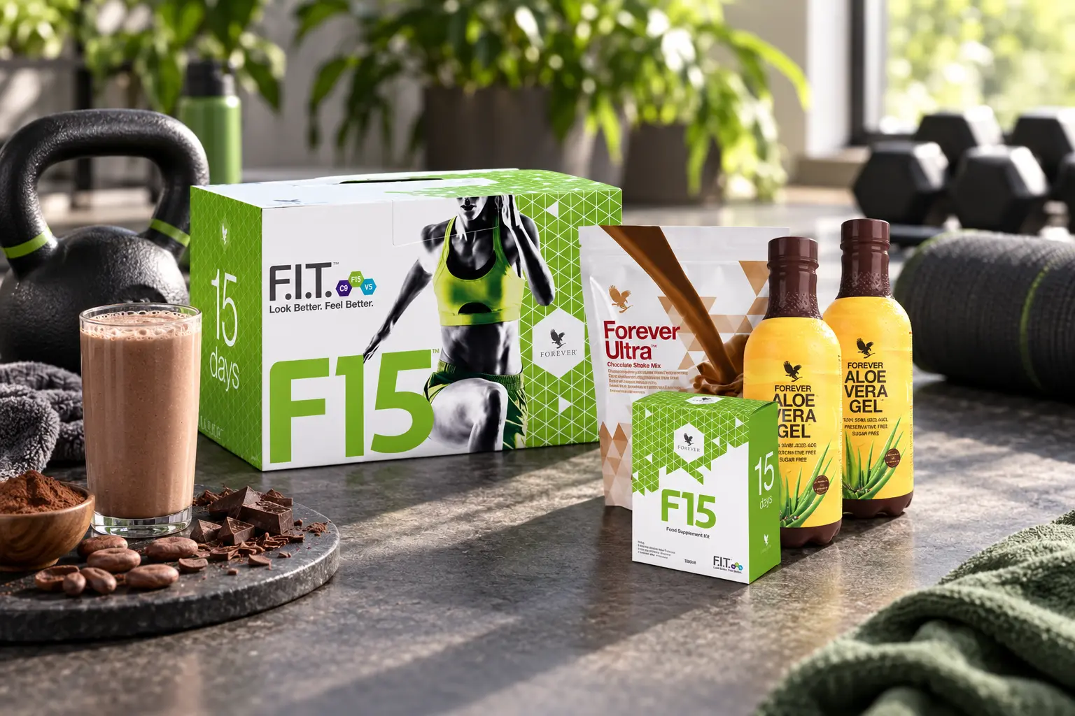 F15 Advanced Chocolate v produktovej scéne a scéne z bežného života