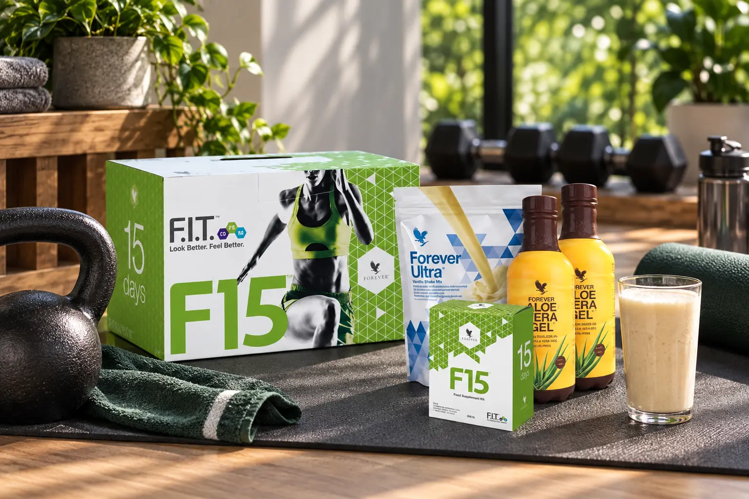 F15 Advanced Vanilla v produktovej scéne a scéne z bežného života