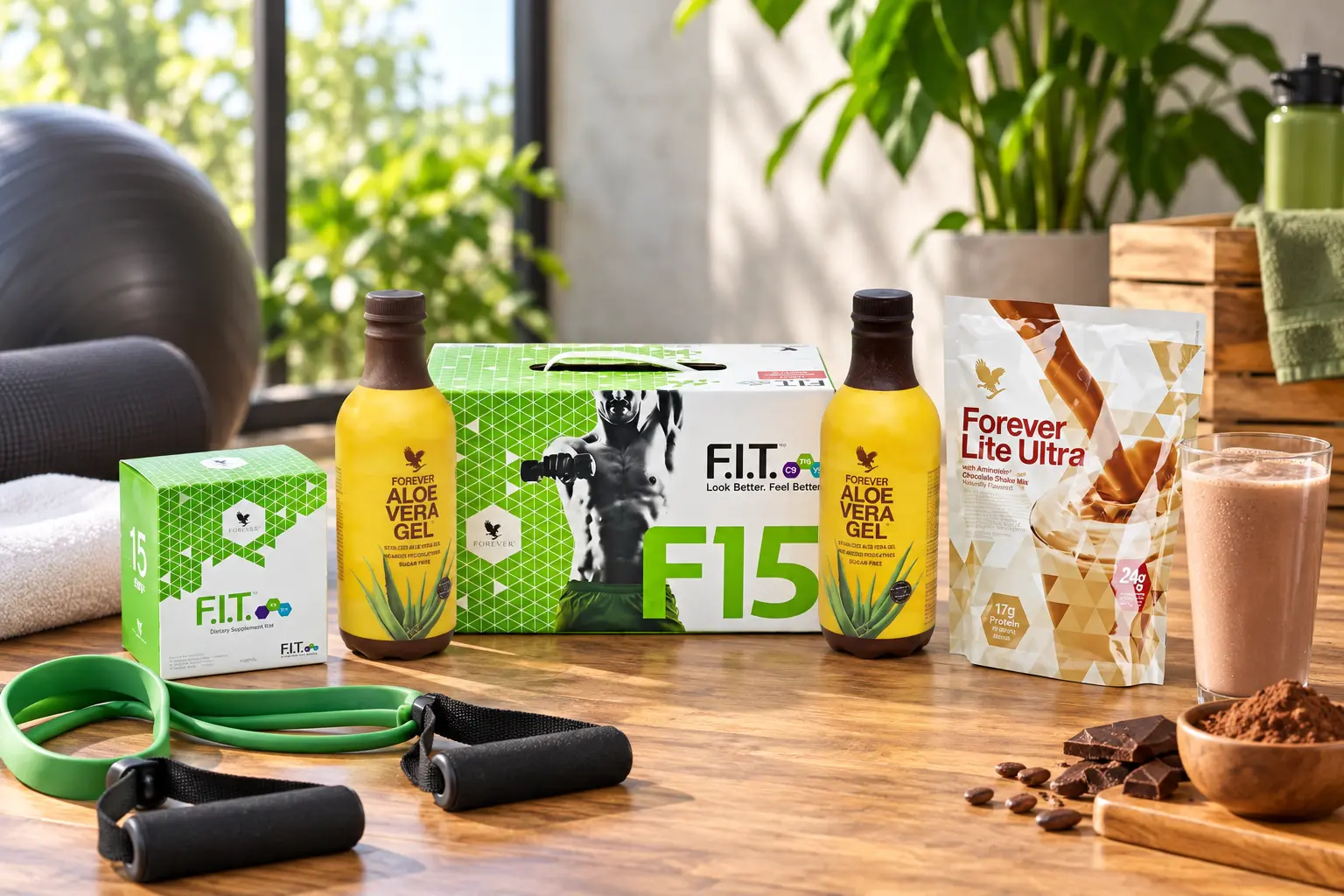 F15 Intermediate Chocolate v produktovej scéne a scéne z bežného života
