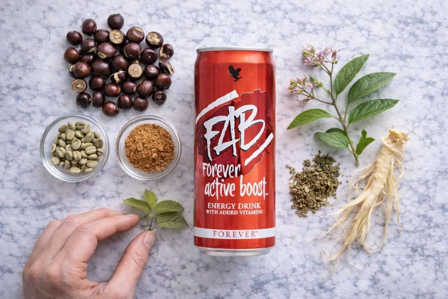 FAB Energy Drink s kofeínom a guaranou