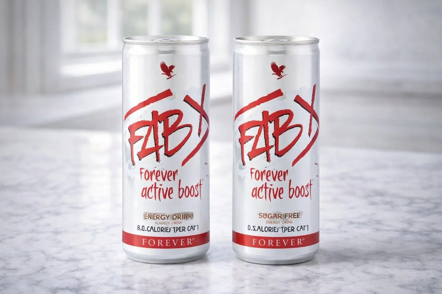 FAB a FAB X pri porovnaní variantov energetického nápoja