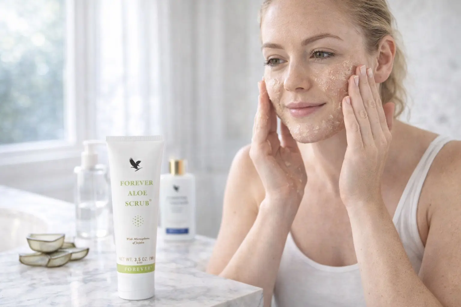 Forever Aloe Scrub – doplnková fotografia