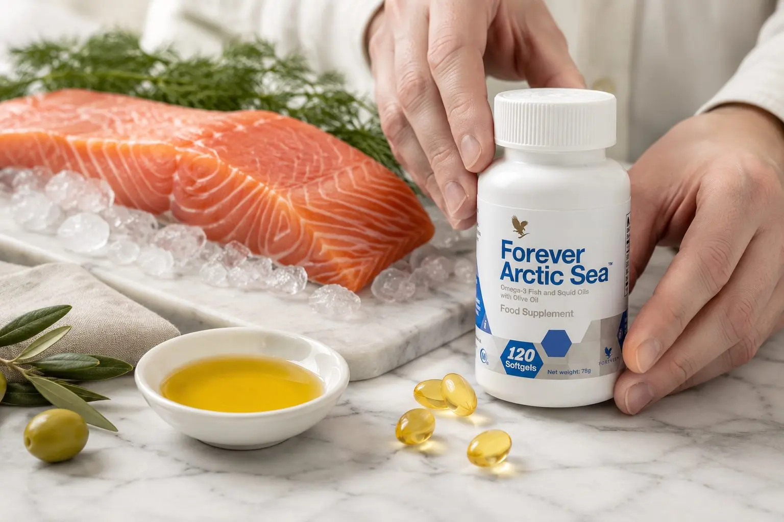 Omega-3 a Forever Arctic Sea: ako sa vyznať v EPA a DHA