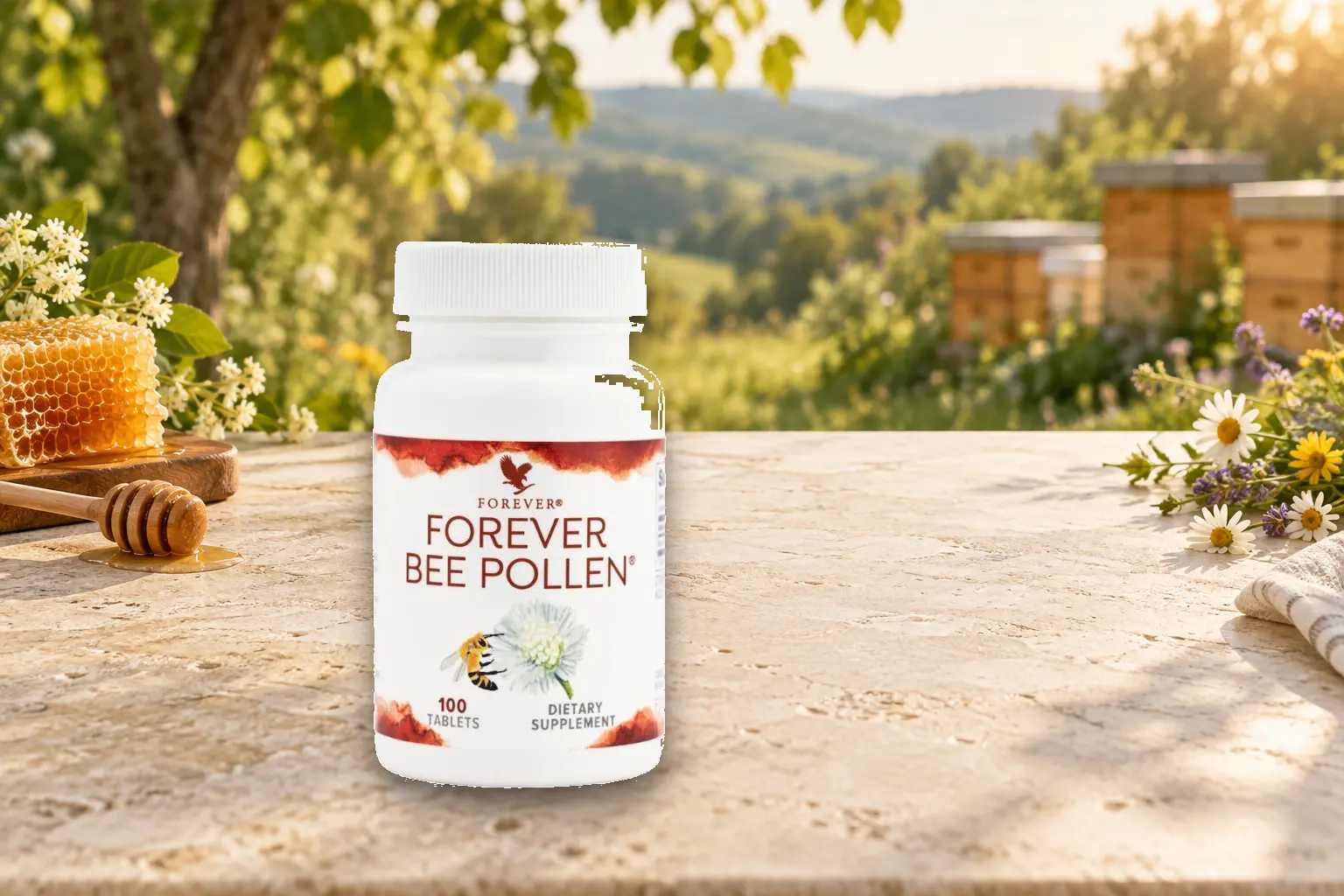 Forever Bee Pollen: včelí peľ, zloženie a správne použitie
