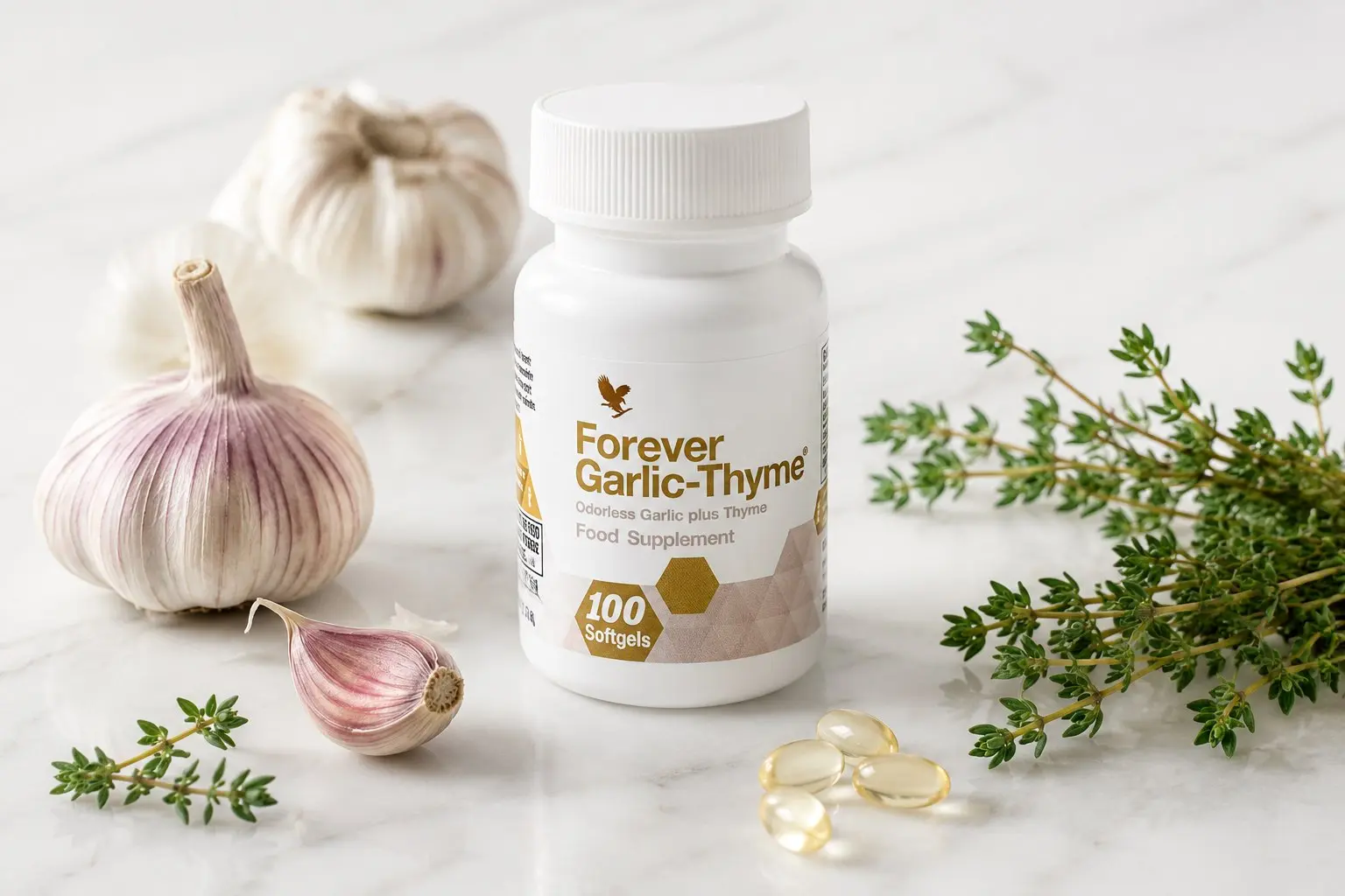 Forever Garlic-Thyme: cesnak, tymian a rozdiely medzi výťažkami