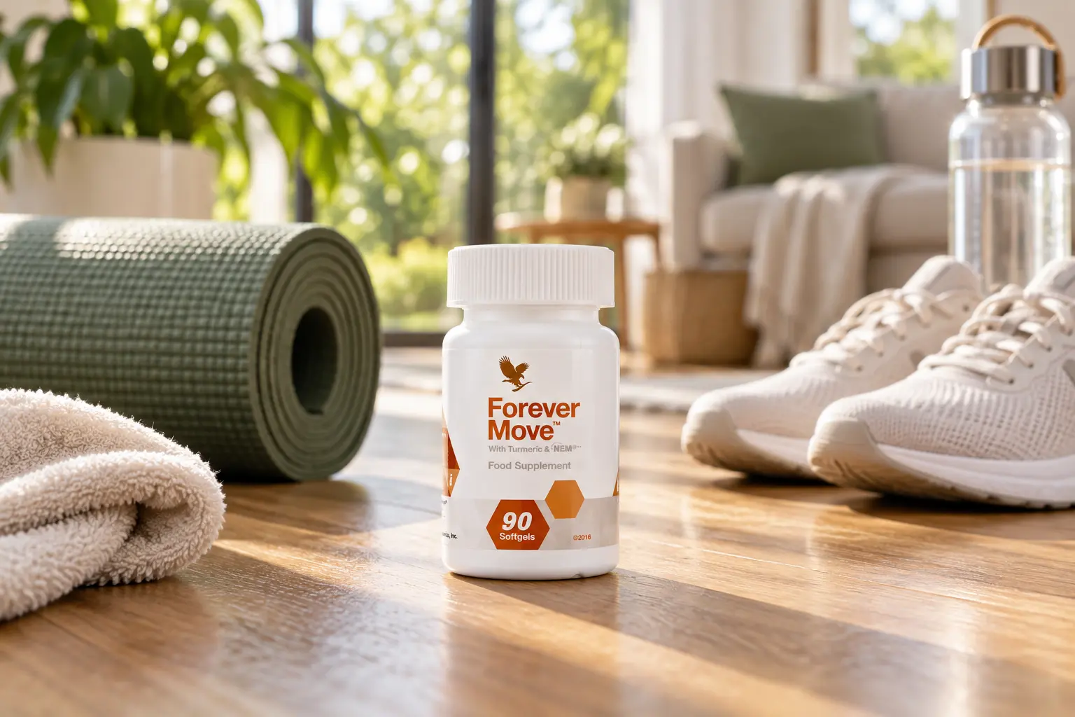 Forever Move: NEM, kurkuma a aktuálne zloženie