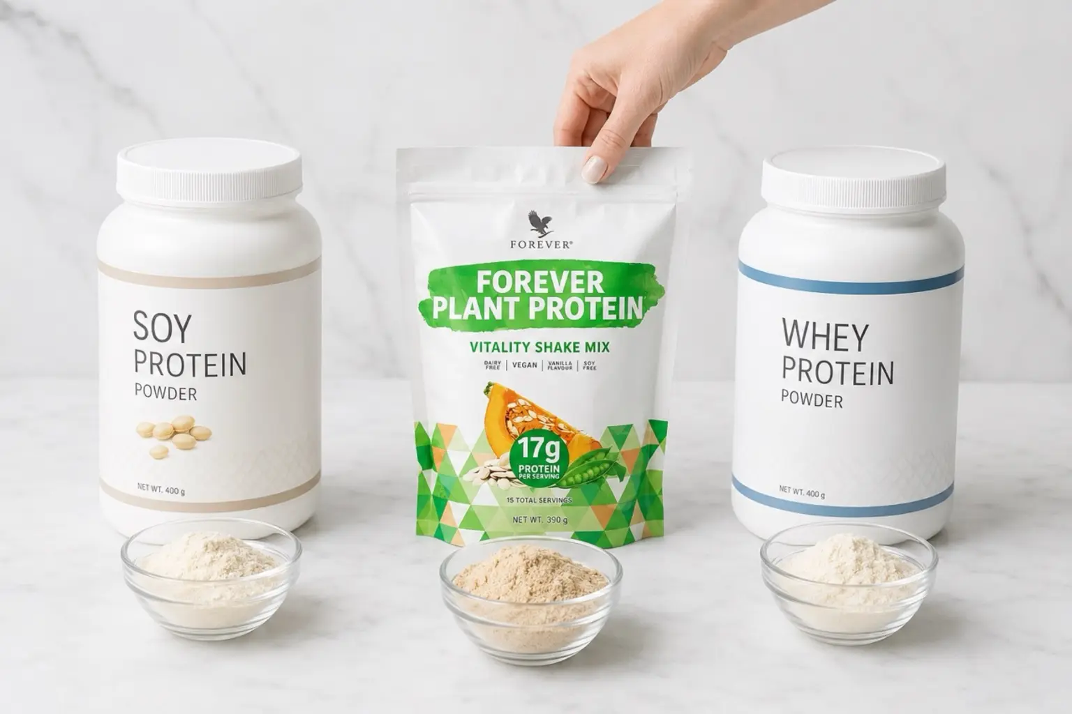 Forever Plant Protein s rastlinnými surovinami