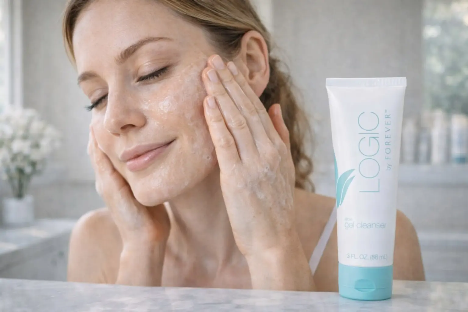 LOGIC Aloe Gel Cleanser – doplnková fotografia
