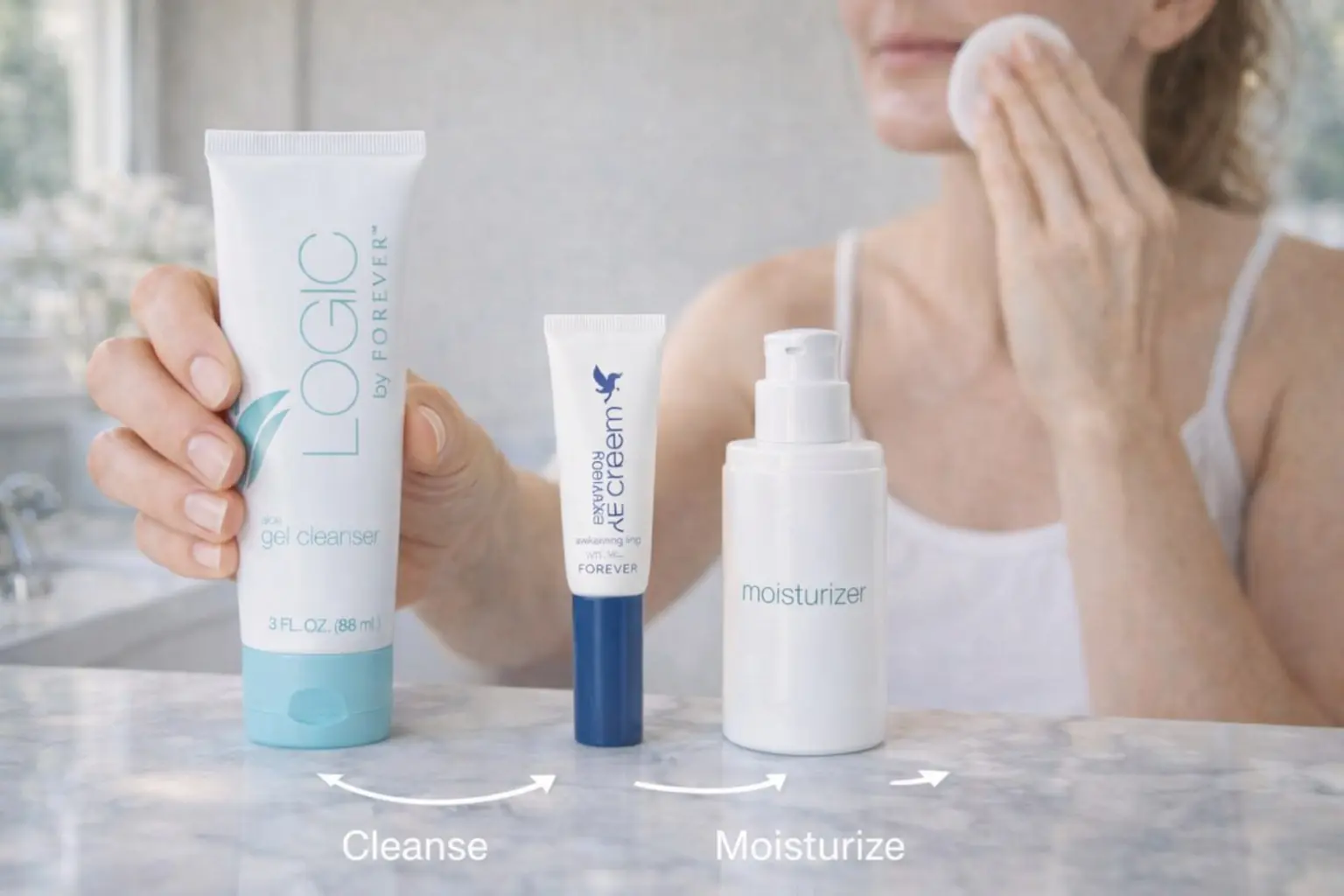 LOGIC Aloe Gel Cleanser – doplnková fotografia